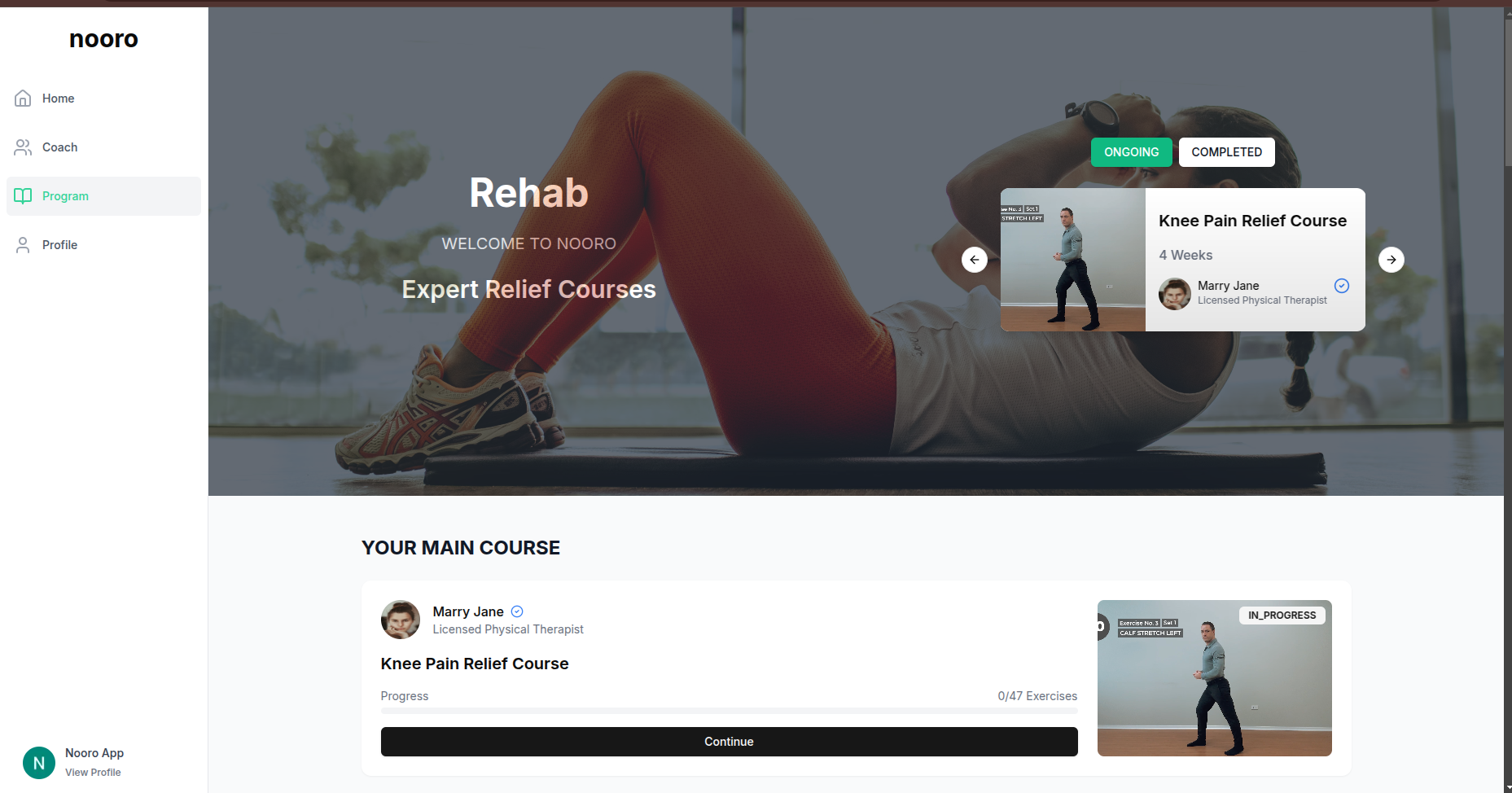 Nooru Web App
